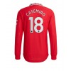 Herren Fußballbekleidung Manchester United Casemiro #18 Heimtrikot 2022-23 Langarm
